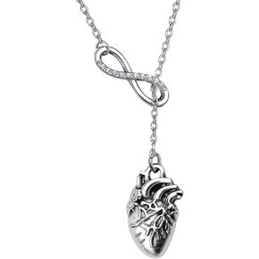 BEKECH Anatomy Bracelet Anatomical Heart Charm Adjustable CHD Awareness Heart Disease Awareness Jewelry Gift