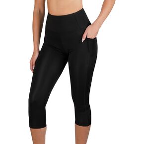 Be Relax Athletic Legging for Women - UPF50+ Quick-Dry for Workout, Yoga, Biking, and Casual Wear Black