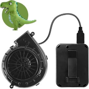 Inflatable Costume Fan Replacement, Dinosaur Costume Mini Blower Fan for Holiday Halloween Inflatable Costume Blow Up