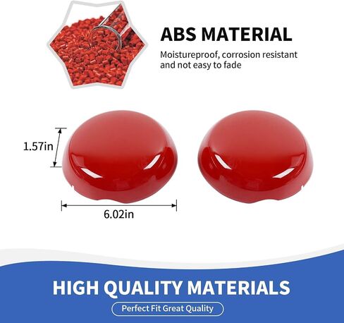 Engine Compartment Suspension Cover Engine Bay Accessories Compatible with Dodge Challenger Charger 2009-2024, Red in Saudi Arabia