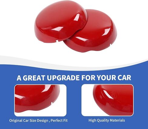 Engine Compartment Suspension Cover Engine Bay Accessories Compatible with Dodge Challenger Charger 2009-2024, Red in Saudi Arabia