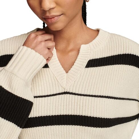 Lucky Brand Women's Notch Neck Pullover in Saudi Arabia