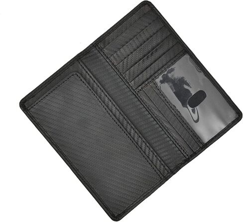 Jajmo Legacy Bifold Genuine Leather Long Vintage Wallet Checkbook Card Case Holder For Men in Kuwait