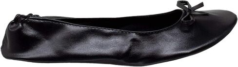 Women's Foldable Portable Ballet Flat Roll Up Slipper Shoes with Travel Pouch - Fold Up Ballet Flats for Women - Black,Silver,Gold,Pink in Saudi Arabia