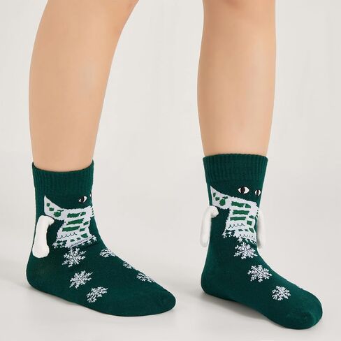 Magnetic Holding Hands Socks Novelty Funny Gift Idea Women Men Couple Socks Christmas Socks in Saudi Arabia