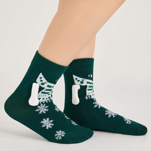 Magnetic Holding Hands Socks Novelty Funny Gift Idea Women Men Couple Socks Christmas Socks in Saudi Arabia