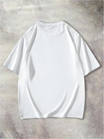 Men's Cartoon Bear Graphic Tee Shirts Short Sleeve Crew Neck Cool T-Shirt Tops in Kuwait