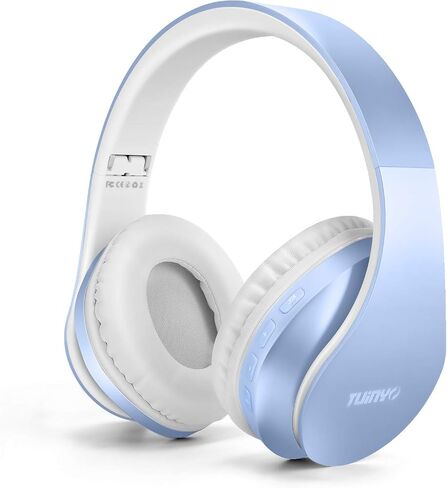 TUINYO Wireless Headphones Over Ear, Bluetooth with Mic & Foldable Stereo Headset for Immersive Sound in Saudi Arabia