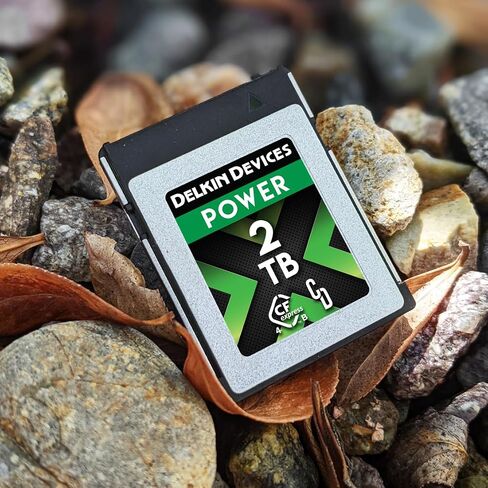 Delkin 512GB CFexpress Type B 4.0 Memory Card for Digital Cameras | Ideal for Express Transfer of Images and Videos for Storage | 512GB Memory Card Storage in Saudi Arabia