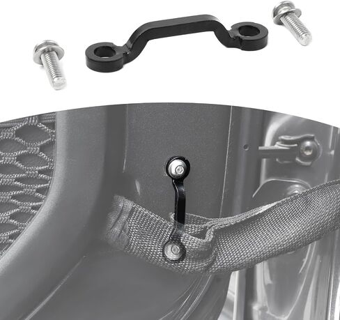 RT-TCZ for Jeep Wrangler JK JL JT Door Limit Strap Footman Loop Bracket with Torx Screws 4 PCS in Saudi Arabia