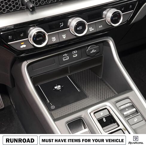 منظم وحدة التحكم المركزية متوافق مع ملحقات Honda CR-V 2023 2024 2025 CRV، صندوق تخزين مسند الذراع CR-V ABS صينية تنظيم وحدة التحكم in Kuwait