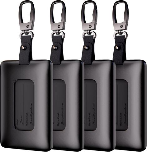 Klearlook Maximized Clarity! Key Card Holder for Tesla & AirTag Compatible, Card Key Holder with AirTag Hidden Zone for Tesla Key Cards, Tesla Model 3 Y S X Cybertrunk Key Card Case in Saudi Arabia