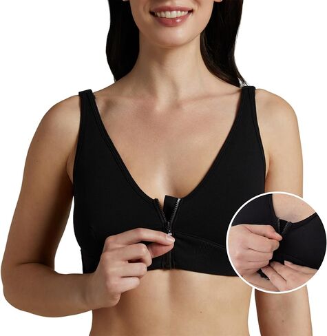 Wireless Front Closure Bras for Women - Adaptive Post Surgery Bra in Saudi Arabia