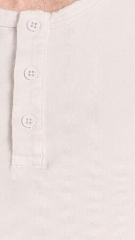 Vince Men's Garment Dye Henley Tee in Saudi Arabia