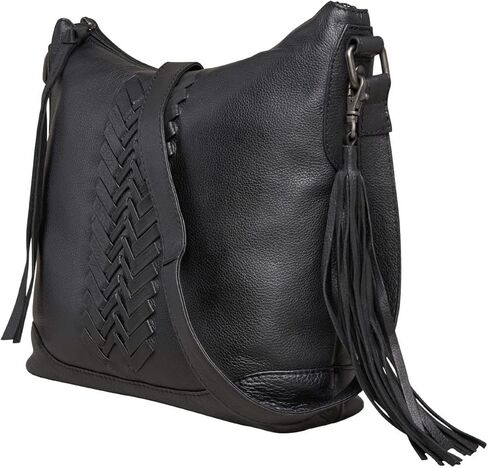 حقيبة كروس جلد مخفية كاري بليك (أسود) in Kuwait