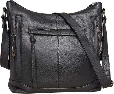 حقيبة كروس جلد مخفية كاري بليك (أسود) in Kuwait