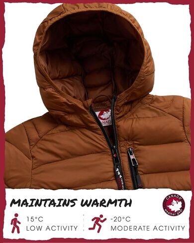 CANADA WEATHER GEAR Boys' Puffer Jacket - Lightweight Packable Bubble Coat, Water Resistant Outerwear Jackets for Boys (8-20) in Saudi Arabia