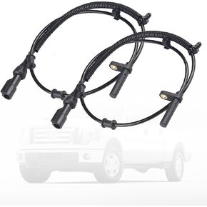 2 Pcs Front Axle(Left Front & Right Front) ABS Wheel Speed Sensor from JNFSup No.7L3Z2C204A Fit for Ford F-150(10-03) / Lincoln Mark LT(10-05)