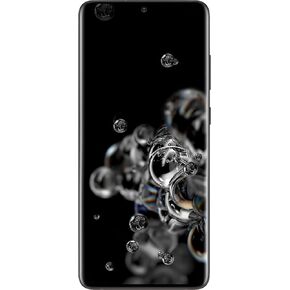 Samsung S20 Ultra 5G مفتوح من المصنع SM-G988U1 أسود كوني 128 جيجابايت - ضمان أمريكي (متجدد) in Saudi Arabia