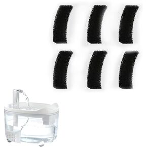 Cat Water Fountain - Automatic 50oz Pet Water Fountain Whisper Quiet Premium Pet Dispenser for Cats & Dogs