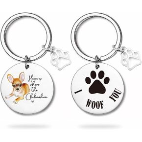 NATSUNO Dogs Gifts,dogs Keychain,dogs Gifts for Women Men Girls Kids,Dog Keychain
