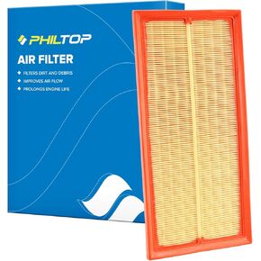 PHILTOP Engine Air Filter CA11062 Replacement for Land Rover Range Rover, Range Rover Sport, Discovery, LR4, 2010-2022, Flexible Panel