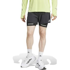 adidas Men's Ultimate Running Reflective Two-in-One Shorts