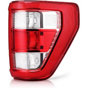 OKLPF Rear Brake Tail Lights Compatible With 2021 2022 2023 Ford F150 F-150 XL,Replacement ML3Z-13405-E,Replacement Red Taillights Assembly,Not Included Bulbs,Left Driver Side Tail Lamp in Kuwait