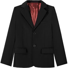 Boys Blazer Suit Jacket Formal Slim Fit Kids Sport Coat
