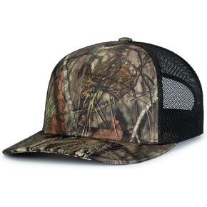 Pacific Headwear Camo Snapback Trucker Cap