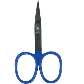 Kingfisher Fly Tying All Purpose Scissors 4 Inch, Yellow - Curved