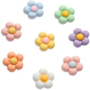 Flower Shoe Charms for Girls, Cute Flower Shoe Charms Shoe Decoration Charms for Women, Teens, and Kids