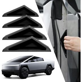 Door Handles Accessories for Tesla Cybertruck 2024,Fingerprint Resistant Door Handles to Prevent Frequent Touches and Keep Your Car's Surface Clean