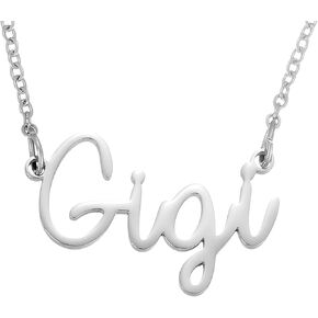 HUTIMY Gigi Gifts for Grandma Birthday Necklaces Gigi Gift Gigi Pendant Necklace for Women