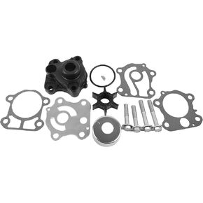 6H3-W0078-02-00 Water Pump Impeller Repair Kit with Housing for Yamaha Outboard 50 60 70 HP F50 T50 T60 C60 E60 P60 C70 Replace Sierra 18-3465 6H3-W0078-01-00 6H3-W0078-00-00 6H3-W0078-A0-00