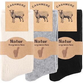 Moyel Wool Cashmere Socks for Women Cashmere Warm Socks for Women Women’s Thermal Winter Socks Womens thin Soft Cozy Socks