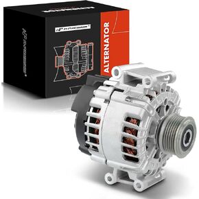 A-Premium Alternator Compatible with Audi A5 Quattro 2008-2010, Q5 2009-2010, V6 3.2L, 140A 12V CW 6-Groove Clutch Pulley, Replace# 06E903016N, 06E903016QX