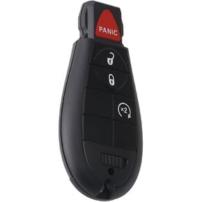 OCESTORE 1Pcs Car Key Fob Keyless Control Entry Remote M3N5WY783X Alarm 3 Button Vehicles Replacement Compatible with Ram 1500 2500 3500 GQ4-53T