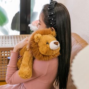 23.6" Medium Lion Stuffed Animal, Soft and Cuddly Lion Plush Toy, Perfect Plush Pillow Gift for Kids, Teens and Adults