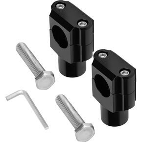 JAVIK Heavy Duty 1 Inch Aluminum Alloy Motorcycle Handlebar Risers Compatible with All Motorcycle Yamaha Guzzi Stelvio Suzuki OEM# Handlebar 1"