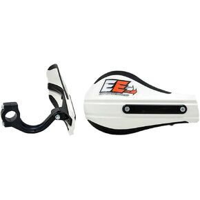 Enduro Engineering Composite Mount Moto Roost Deflector Handguards White 53-220