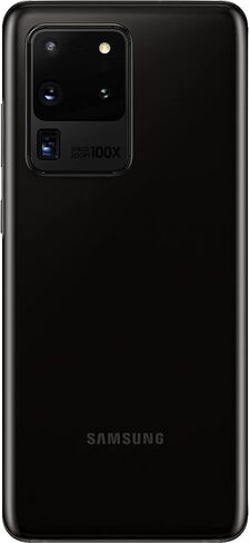 Samsung S20 Ultra 5G مفتوح من المصنع SM-G988U1 أسود كوني 128 جيجابايت - ضمان أمريكي (متجدد) in Kuwait