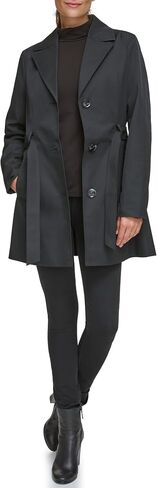 Kenneth Cole Women's Trench Coat with Waist Tie Belt and Notch Collar in Saudi Arabia