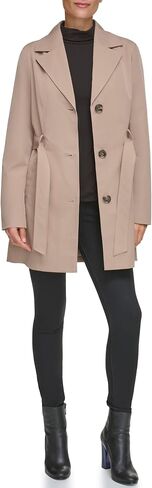 Kenneth Cole Women's Trench Coat with Waist Tie Belt and Notch Collar in Saudi Arabia