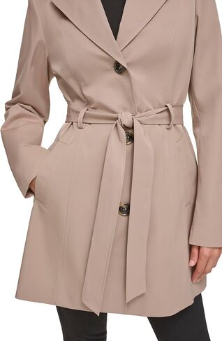 Kenneth Cole Women's Trench Coat with Waist Tie Belt and Notch Collar in Saudi Arabia