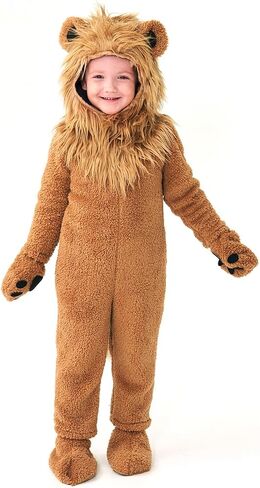 Kids Lion Costume Toddler Animal Jumpsuit Cosplay Halloween Dress up Outfit in Saudi Arabia