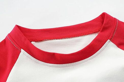 Boys Girls Valentines Day Shirt Kids Valentine's ABC I Love You T-Shirt Crewneck Raglan Long Sleeve Cotton Tee 1-7T in Kuwait