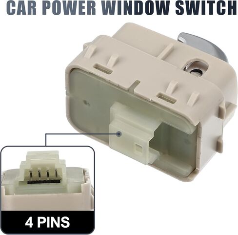 X AUTOHAUX مفتاح نافذة الطاقة الأمامي الأيمن A2059051513 A2057371000 A22290522039051 لمرسيدس بنز C300 C350e 2015-2020 لـ C43 C63 GLC43 GLC300 2015-2020 أسود in Saudi Arabia