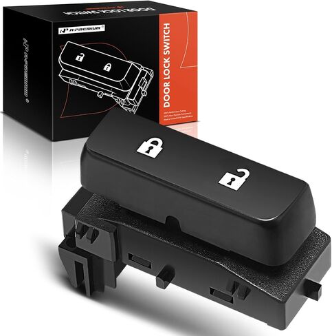 مفتاح قفل باب كهربائي للركاب الأمامي الأيمن A-Premium متوافق مع Chevy Silverado 1500 2500 HD 3500 HD، Traverse & GMC Sierra 1500 2500 HD 3500 HD 2007-2014، استبدال # 15804094 in Saudi Arabia