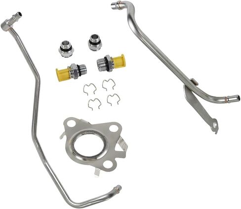 926-186 Passenger Side Turbo Coolant Line Kit Compatible with Ford F150 Transit 150/250/350/350 HD Expedition Compatible with Lincoln Navigator in Saudi Arabia